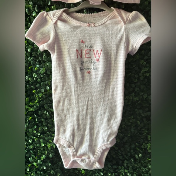 CARTER’S BABY/TODDLER GIRL BODYSUIT W/ HOODED LIGHTWEIGHT JACKET SET - Picture 8 of 16